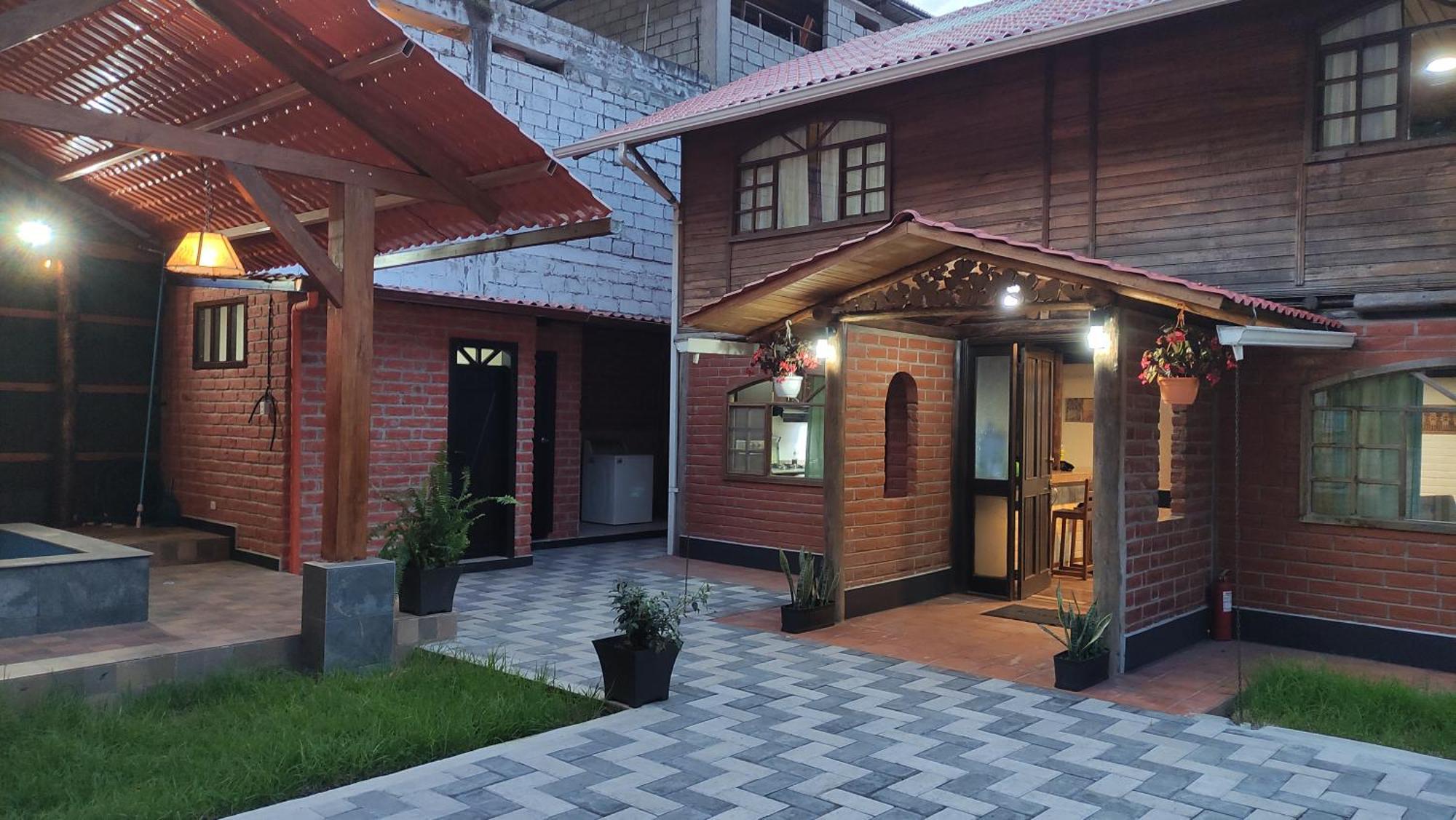 Villa Refugio De La Virgen Baños Exterior foto